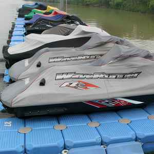 Pontone Galleggiante <span class=keywords><strong>a</strong></span> V in HDPE per Moto d'Acqua, Rastrelliera di <span class=keywords><strong>Ormeggio</strong></span> per Jet Ski, Prodotto in Cina - Product Image 1