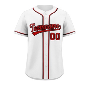 2025 New Design Men's <b>Baseball</b> Jerseys Custom Sublimation 100% Cotton Knitted Athletic Wear Moisture Wicking Summer - Product Image 3