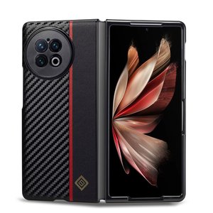 Ốp điện thoại bao gồm tất cả Kết cấu bằng sợi Carbon cho Vivo <span class=keywords><strong>x</strong></span> gấp cộng GẤP + gập 2 vỏ da - Product Image 4