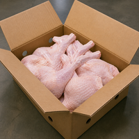 Cuisses de poulet congelées de qualité supérieure, fraîchement transformées, certifiées Halal, pour la vente en gros