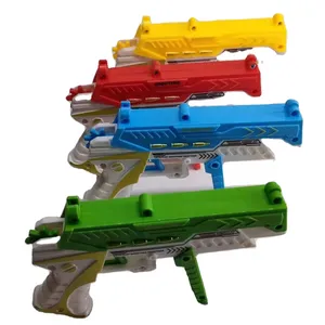 弹性折叠速射橡皮筋枪儿童玩具礼品弹性折叠速射橡皮筋枪