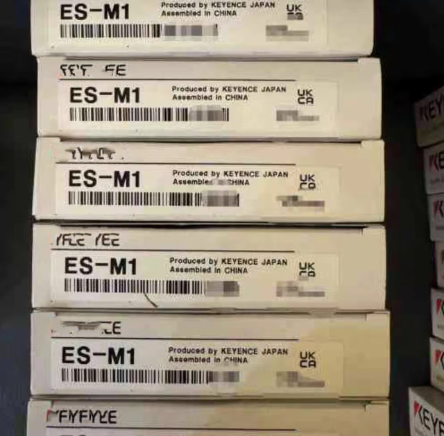 Brand New Original ES-M1 Fiber Optic Amplifier Suitable for Industrial Automation, Equipment Inspection, and Other Occasions