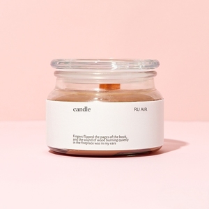 เทียนหอมถั่วเหลืองธรรมชาติ <span class=keywords><strong>RURU</strong></span> ทำมือ กลิ่นหอมติดทนนาน พร้อมฝาแก้ว ใช้สำหรับตกแต่งบ้านในช่วงเทศกาล ให้ความร้อนได้นาน 40-60 ชั่วโมง - Product Image 4