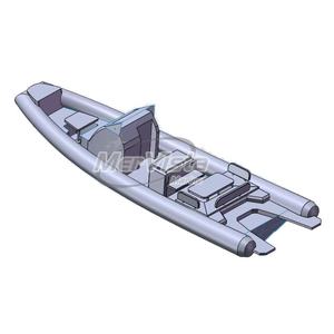Bote Inflable de PVC/Hypalon DLRIB1050 con Doble Casco de Aluminio de 35 pies para Diversión Familiar - Product Image 5