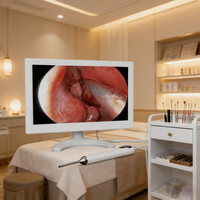 Microscope numérique USB HD avec écran, outil de nettoyage d'endoscope, lumières, dispositif de nettoyage d'oreilles