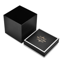 Carpeta de Dos Piezas con Cubierta Heaven Earth, Materiales Reciclados, Logotipo Personalizado, Lámina Dorada en Caliente, Rectangular, Rígida, Laminación Brillante, Forro de Esponja