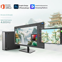 NOUVEAU Ordinateur de Bureau Ruitian500 Core I7 I7-13700HX 16 Go/32 Go DDR4 512 Go/1 To SSD Prise US Windows 10/11 Garantie 3 Ans