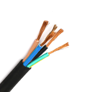Vente en gros Fabrication de câbles Câble flexible étanche H05VV-F RVV <span class=keywords><strong>2</strong></span> 3 4 <span class=keywords><strong>5</strong></span> Core 0.<span class=keywords><strong>5</strong></span> 0.75 1 1.<span class=keywords><strong>5</strong></span> <span class=keywords><strong>2</strong></span>.<span class=keywords><strong>5</strong></span> 4 Câble électrique 6mm - Product Image 4