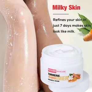 Creme Facial Private Label Long Lasting Vitamin C Turmeric Face Cream Anti Aging Moisturizing Whitening Radiance Facial Cream