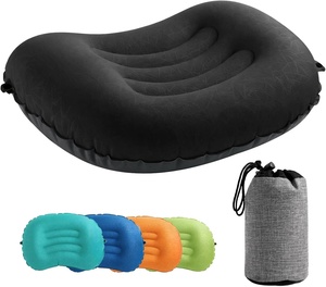 Almohada de Viaje Inflable Ultraligera para Camping, Compresible, Impermeable, para Dormir al Aire Libre, Tejido de TPU, 4 Estaciones - Product Image 1