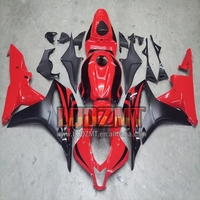 Carénage OEM pour HONDA CBR600 CBR 600RR 600 RR CC CBR600RR F5 07 08 95LQ.169 600CC CBR600F5 Rouge bleu 2007 2008 Corps d'injection