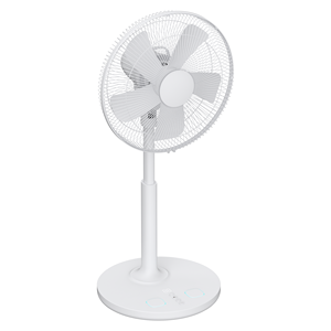 Ventilateur sur pied sans fil RUNAL à circulation d'air 3D oscillante, rechargeable, pour salon, usage domestique, hauteur réglable - Product Image 1