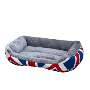Pet Large Dog Bed Warm House Candy-colored Square Nest Pet Kennels For Small Medium Large Dogs Cat Puppy Dog Baskets
