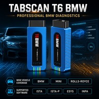 Escáner OBD2 Eucleia TabScan T6BMW sin Controlador J2534, Reemplazo de ICOM A2, WIFI, DOIP, Codificación CAN FD para Herramienta de Diagnóstico BMW MINI