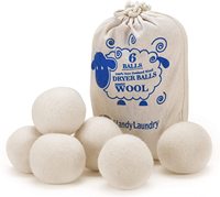 Meilleures ventes 2023, produits tendance, nouveaux produits de lavage, éco, biologique, laine mérinos faite à la main, boules de séchage en feutre de laine, 6 pièces, comme vu à la télévision