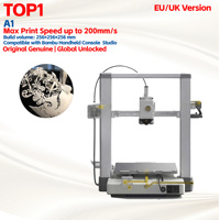Impresora 3D de Aluminio con Extrusor Dual Bamboo Lab A1 Combo, Nueva Versión Internacional Desbloqueada, Alto Valor en Stock, Envío Rápido
