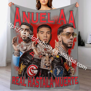 Venta al por mayor nuevo diseño personalizado <span class=keywords><strong>Karol</strong></span> <span class=keywords><strong>G</strong></span> patrón Manta polar de alta calidad suave mantas personalizadas - Product Image 3