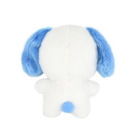 Peluches interactives promotionnelles en gros, chien bleu en peluche, 10 cm, petite taille, jouet animal en peluche chiot