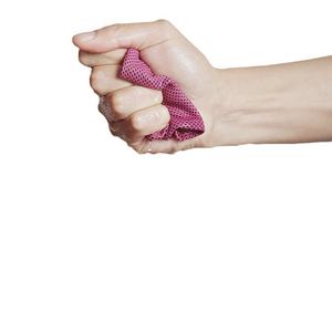 أساور معصم من الحرير الجليدي للصيف للرجال والنساء ، أساور نايلون ماصة للعرق ، معصم رفع الأثقال للياقة البدنية مع لمسة باردة - Product Image 4