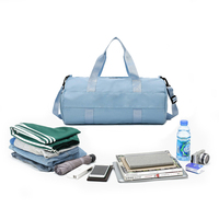 Sac de nuit étanche pour femmes, compartiment à chaussures, sac de voyage à la mode pour extérieur, couleur rose, personnalisé