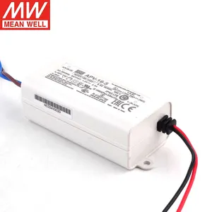 Mean well APV-16-5 dalam ruangan LED keluaran tunggal sarung plastik 16W tegangan konstan 5V 2,6 A pengalih catu daya Driver