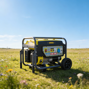 Factory Wholesale 220V 50/60Hz Open Frame <b>Gasoline</b> <b>Generator</b> Recoil Start Easy-Carry Job Power Supply - Product Image 1