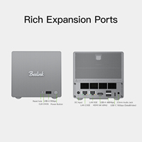 Mini PC Beelink Nas ME Pro Intel Alder Lake N95 4C 4T 12GB 1TB LPDDR5 4K HDMI, Mini PC Empresarial y de Oficina, Computadora de Hogar con Gran Almacenamiento