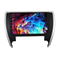 Radio Mobil Android 15 dengan Dudukan Dashboard dan Layar OLED 3G/4G untuk Toyota Camry 2015-2017, Navigasi GPS, Pemutar Multimedia, CarPlay