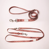 Harnais pour chien personnalisé OEM avec laisse et collier assortis, anti-traction, pour chiens de petite, moyenne et grande taille