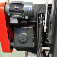 Scie à ruban horizontale robuste GY4280 de 800 mm, tensionnement manuel, moteur et engrenage 7,5 kW, haute précision, vitesse de lame 69 m/min