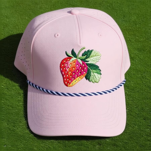 Custom Quick Dry Performance Sports Structured Rubber Logo Caps 5 Panel <b>Waterproof</b> Laser Cut Hole Snapback <b>Hats</b> - Product Image 3
