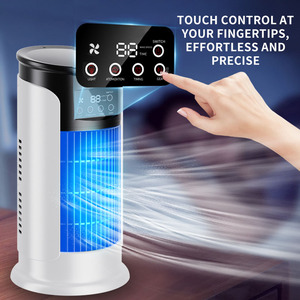 Suitable Y099 Spray Fan Bladeless Cold Air <b>Blower</b> Desktop Humidification Timed Fan for Home Dormitory Office - Product Image 4