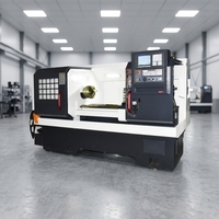Porte-outils carré pour machine à lit incliné CNC, outil de coupe CNC, tour CNC