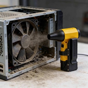 Ventilador de Mano Eléctrico Versátil para Exteriores, Ventilador Portátil a Batería - Product Image 1