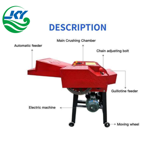Macchina Multifunzionale Domestica Mini a 4 Lame per Diserbo, Taglio, Triturazione, Sminuzzamento, Polpatura <span class=keywords><strong>di</strong></span> Erba, Paglia e Verdure, e Lavorazione <span class=keywords><strong>di</strong></span> Mangimi - Product Image 5