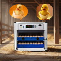 Nueva Incubadora de Huevos Totalmente Automática para 176 Huevos, 99% de Tasa de Incubación, Doble Potencia 220V/110V, para Aves, Pollos, Pavos, Patos, Gansos, Avestruces