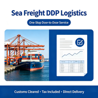 Service de logistique porte-à-porte maritime + terrestre le mieux noté, efficace, DDP (Taxes et droits payés) de Chine vers la Belgique et l'Allemagne