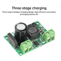 Module de charge de batterie au plomb-acide 12V CN3768, charge à courant constant en trois étapes, AC 12-20V/DC 15-30V, usage général