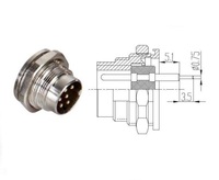 AISG/RET Cable AISG conector m16 Amphenol C091 conector