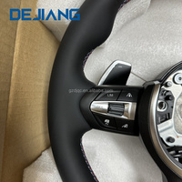 Volant en cuir chauffant à vibrations ACC de haute qualité pour BMW F10 F30 F32 F15 F36 F01 F20 F22 F25 F31 M3 Modifié et amélioré