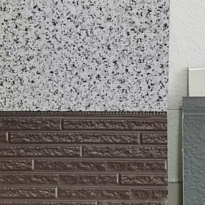 Panneau intégré d'<span class=keywords><strong>isolation</strong></span> et de décoration des murs extérieurs, panneau mural extérieur, panneau en métal sculpté imperméable pour extérieur - Product Image 5