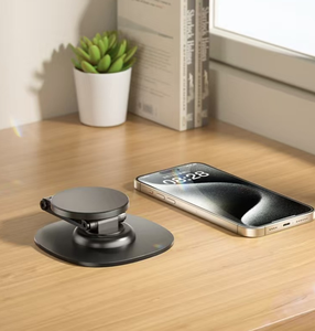 Supporto per Laptop in Lega di Alluminio e Silicone con Fissaggio Magnetico, Rotazione a 360°, Pieghevole e Portatile, per Tablet e Telefoni Cellulari - Product Image 3