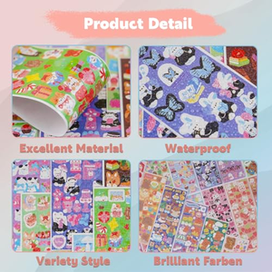 Pegatinas de Anime Personalizadas al por Mayor, Crea tu Propia Hoja de Pegatinas Personalizadas, Resistentes al Agua y Ecológicas - Product Image 5