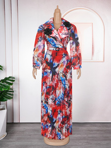 Robe de mode d'été pour femmes pour <span class=keywords><strong>Amazon</strong></span> nouvelle <span class=keywords><strong>grande</strong></span> <span class=keywords><strong>taille</strong></span> robe en tissu en mousseline de soie de conception indépendante transfrontalière européenne américaine - Product Image 6