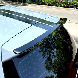 Volkswagen Golf 7 7.5 GTI R Rear Spoiler Piano <b>Black</b> ABS Ducktail 2013-2019 Trunk <b>Wing</b> - Product Image 2