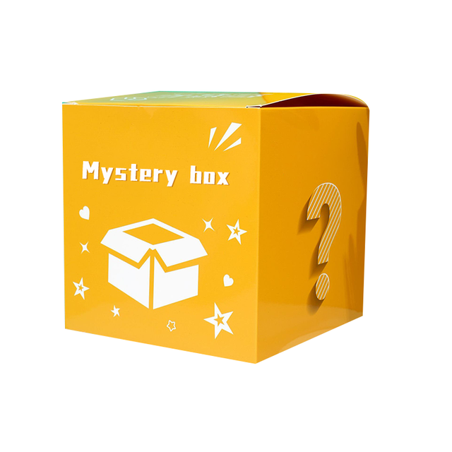 Custom Folding Lucky Surprised Gift Box Paper Innovate Empty Surprise Package Mystery Box