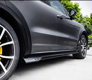 FOR for Porsche Cayenne CMST Style Carbon Fiber Body Kit New Condition Front Lip Side Skirt <b>Diffuser</b> Spoiler Wheel Arch <b>Car</b> - Product Image 6