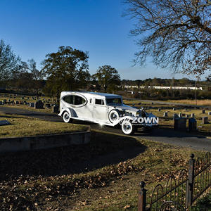 Il colore di corrispondenza del carro funebre classico bianco e nero può essere personalizzato in base allo stile dell'immagine <span class=keywords><strong>auto</strong></span> <span class=keywords><strong>d</strong></span>'<span class=keywords><strong>epoca</strong></span> - Product Image 4