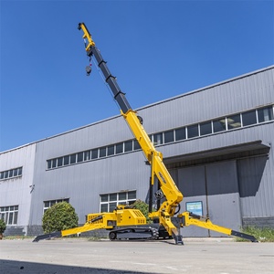 Mini-grue araignée sur chenilles de 8 tonnes avec bras télescopique de 17,8 m pour la construction - Product Image 4