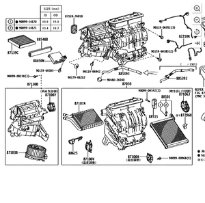 Auferay พัดลมฮีตเตอร์มอเตอร์พัดลม272600-0456 8710376020 116360-2820<span class=keywords><strong>ส</strong></span>ำหรับโตโยต้า IS250 Lexus CT200H - Product Image 5